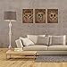 Canvas Wall Art Sugar Skull Vintage Abstract Canvas Picture Day of The Dead Contemporary Art Design Framed Modern Mexican Artwork for Living Room Bedroom Office Home Wall Decor 12