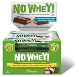 No Whey (16 Pack) Caramel Nougat Vegan Candy Bars, 2 Ounce