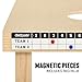 GoSports Premium Cornhole Scoreboard with Magnetic Scorekeepers - Mounts to Any Cornhole Board