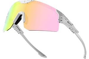 SCVCN Polarized Cycling Glasses Sport Sunglasses Men Women MTB Riding Glasses Mountain Bike Glasses Baseball Running Fishing