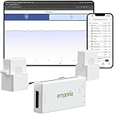 Emporia Vue 3 Home Energy Monitor - Smart Home Automation Module and Real Time Electricity Usage Monitor, Power Consumption Meter, Solar and Net Metering for UL Certified Safe Energy Monitoring