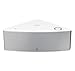 Samsung Shape M5 Wireless Audio Speaker, 2 Channels, USB, Bluetooth/NFC, Built-in Wi-Fi, Single, White