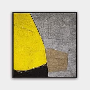 Framed Canvas Wall Art Abstract Canvas Prints Home Artwork Decoration for Living Room,Bedroom - 16x16 inches