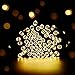 Joomer 50 LED Christmas Battery String Lights, Warm White