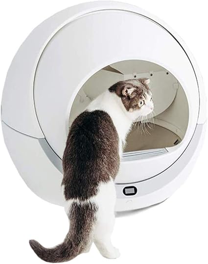 Pillows Rjf Boite A Litiere Automatique Pour Chats Elimination Automatique Des Odeurs Resine Pp A Faible Bruit Anti Eclaboussures Coffre Facile A Nettoyer Amazon Fr Cuisine Maison