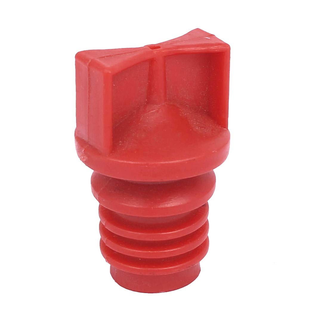 Sourcingmap 18mm Diameter Male Thread Plastic Oil Breather Cap Red for Air Compressor