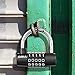 ORIA Combination lock, Gym Lock, 5 Digit Combination Padlock, Security Padlock, Safety Lock, Luggage Travel Lock for Toolbox, Closet, Gym Locker, Bicycle, Luggage, Cabinet, Outdoor
