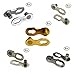 KMC Missing Link 6, 7, 8, 9, 10, 11 Speed (Silver/Gold) 6 Pairs Ezy Pack