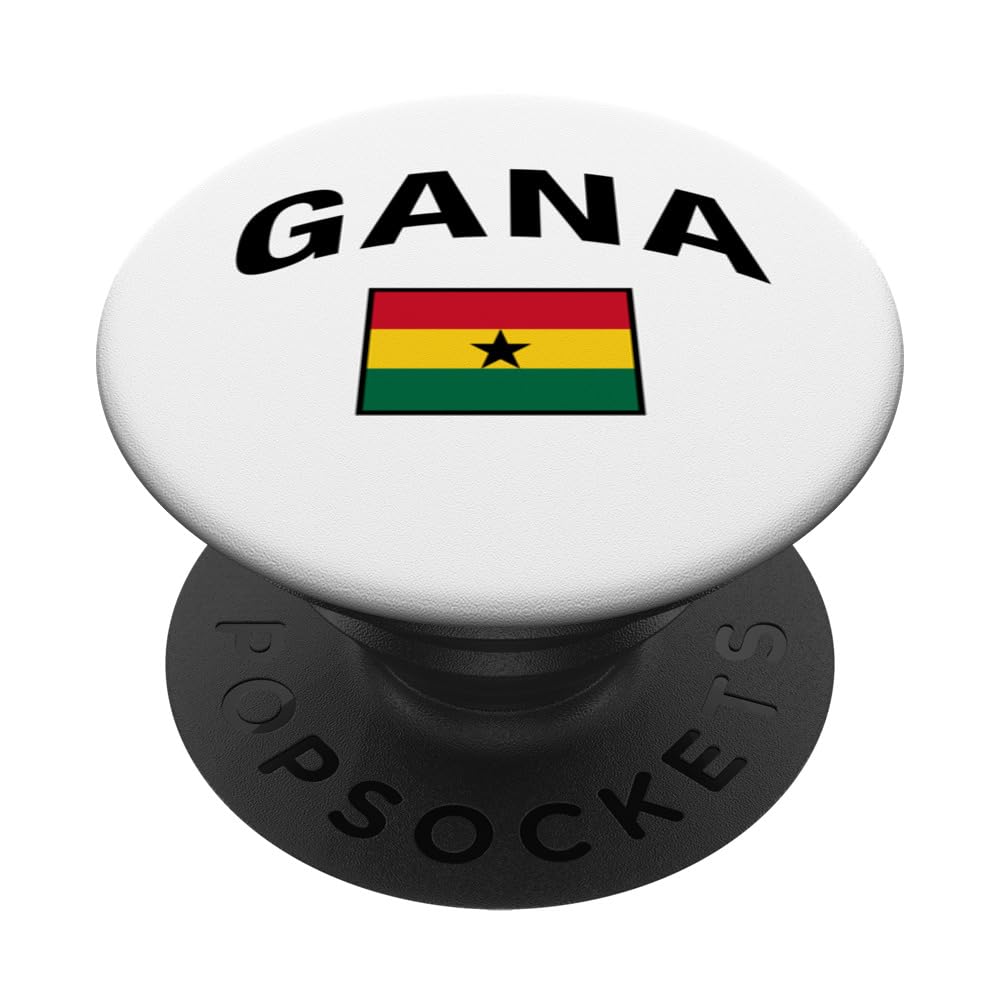 Ghana Flag Proud Ghanaian in Twi & Ewe PopSockets Swappable PopGrip