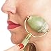Inceptive Jade Roller - Healing Stone Massaging Tool and Rollers For Face, Neck, Eyes - Spa Rejuvenating Rolling Massager Tools For Anti-Aging, Skin Brightening, Firming - Jade Facial Roller