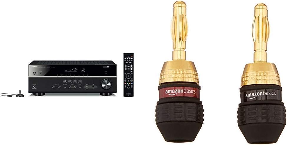 Yamaha RX-V385 5.1-Channel 4K Ultra HD AV Receiver with Bluetooth: Electronics
