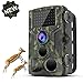 STARLIKE Trail Camera 1080P Waterproof Hunting Scouting Cam for Wildlife Monitoring with Motion Activated Night Vision up to 65ft/20m, 120°Detect Range, 36pcs 940 Infared LEDs, 0.3s Trigger Speed