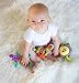 Lil' Jammerz Baby Music Toys for Car Seat or Stroller: Includes a Bluetooth Speaker to Stream Music or White Noise, and Plush Rattle & Squeaky Toy