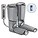 Naipo Leg Air Compression Massager Cordless Battery Operated for Foot and Calf Massage Leg Wraps with 3 Intensity Levels 2 Modes Controller - Grey