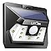 Litom Super Bright Solar Light Motion Sensor Light Outdoor Wall Light Wide Lighting Range with LEDs Both Sides for Door Garden Path Patio-1 Pack
