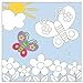 Stephen Joseph Craft Canvas Set Butterfly