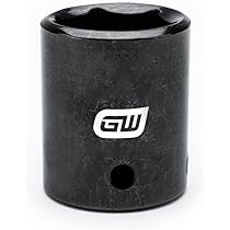 Amazon.com: GEARWRENCH 1/2" Drive 6 Pt. Standard Impact Socket ...