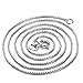 925 Sterling Silver 1.5 MM Box Chain Italian Necklace Sturdy Lightweight - Lobster Claw Clasp 16-36