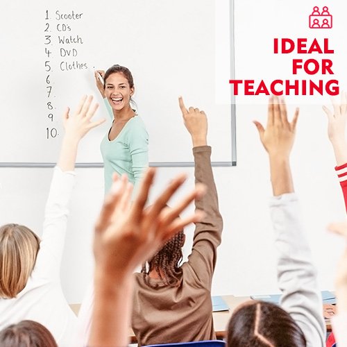 5 Magnetic+White+Board+Erase+Mounted