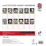 Image de The Official England Rugby Union 2016 A3 Calendar