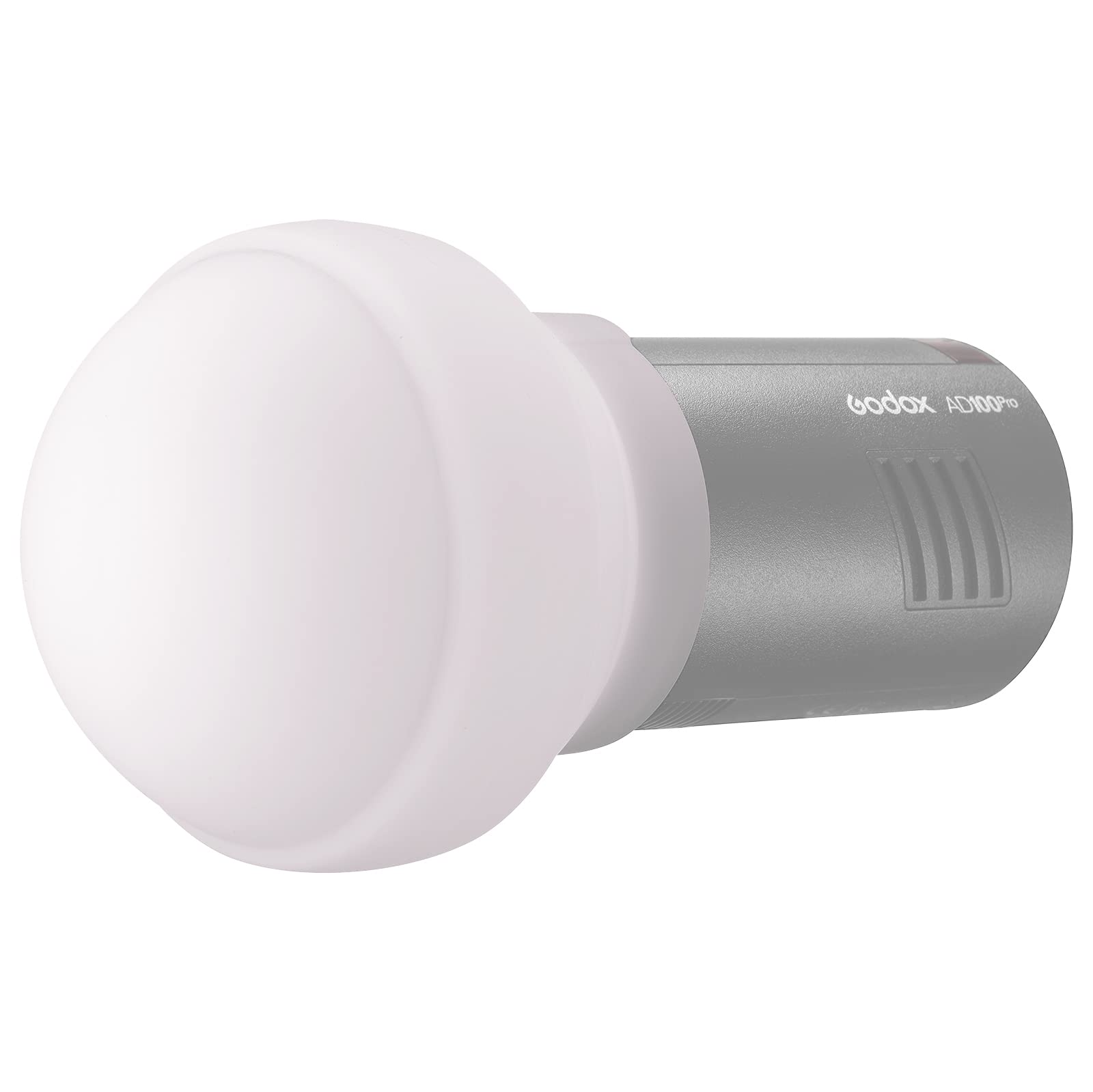 Godox AK-R22 Diffusion Dome, Collapsible Light Modifier by Silicone Material, for Round Head Flashes Godox V1, V1Pro, V100, AD100PRO, AD200PRO (with H200R)