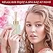 Spa Gift Basket for Women & Girls, Best Gift Idea for Christmas, Mother’s Day, Valentines and Birthday, Rosemary Bath and Body-Shower Gel, Bubble Bath, Oil Diffuser, Bath Bombs, Bath Salt-Bath Puff