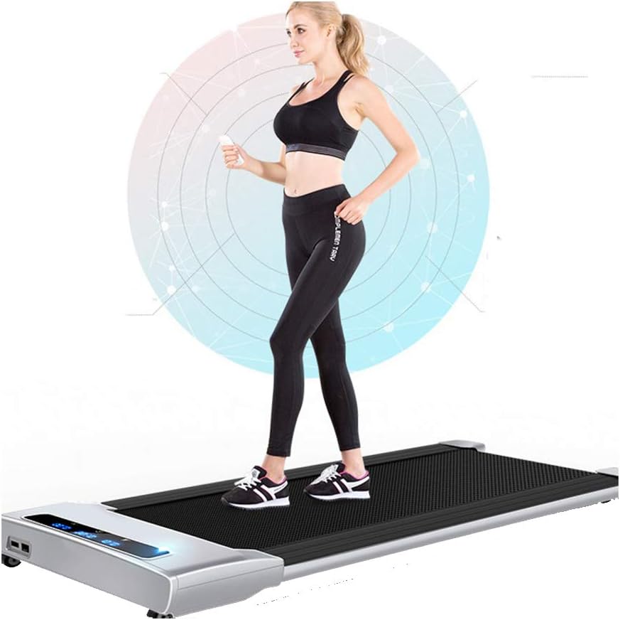 ZHANGY Portable Household Treadmill Multi-Functional Calories Speed Adjustment Distance Smart APP Flat Treadmill Home Sport Equipment