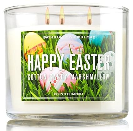 Amazoncom Bath Body Works 3 Wick Candle 145 Oz Happy