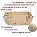 DAITET Money Belt - Passport Holder Secure Hidden Travel Wallet with RFID Blocking, Undercover Fanny Pack (Beige)