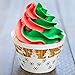KwikCake Mini Christmas Cupcake Wrappers x 50pcs. Choose from 2 Xmas holders.
