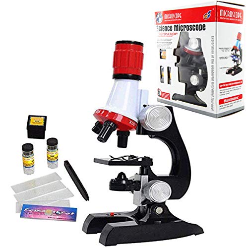 Extpro Microscope Kit Science Experiment Supplies LED 100x 400x and 1200x Magnification for Boys Girls Students - Thumbnail 7