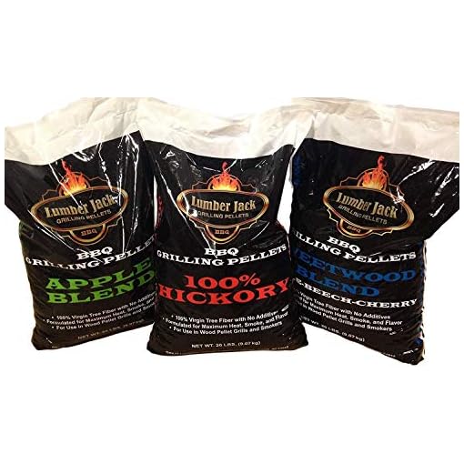 Lumber Jack 120 Pounds BBQ Smoker Pellets Variety Pack Pick 6 x 20