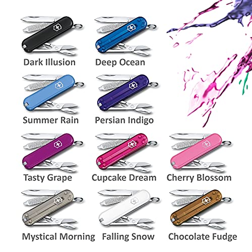 Victorinox Classic SD Swiss Army Knife, Compact 7 Function Swiss Made