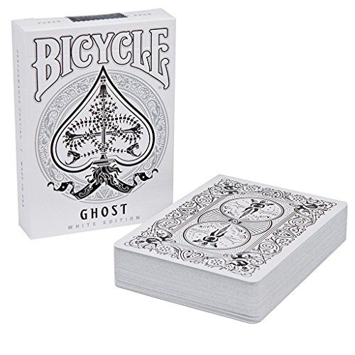 Ellusionist Bicycle Ghost Legacy Playing Cards by White Edition