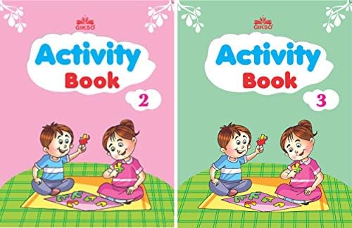GIKSO Combo of Activity Book - 2 and 3 for Kids Age 4-9 Years Old Pack of 2 Books