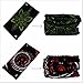 9PCS & 6PCS Headwear, Headband Scarf Bandanna Headwrap Mask Neckwarmer & More 12-in-1 Multifunctional Stretchable Sport & Casual (9PC.Black Series)