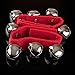 Aspire 12 Pcs Rhythm Band Wrist Shaking Bells, Assorted Colors, Adjustable For Kids and Adults