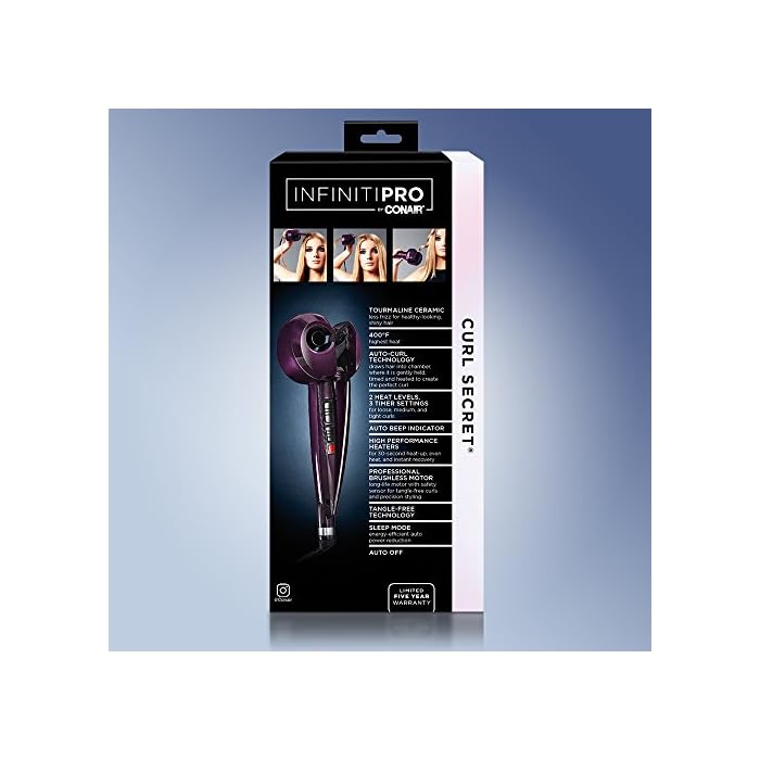 INFINITIPRO BY CONAIR Curl Secret, Purple Best Hair