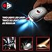 Alarm Keychain for Women - Siren Song Self Security 2 LED Device for Personal Protection
