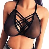Nacome Women's Sheer Mesh Unlined Full Cup Plus Size Underwire Bra Full Figure Bra (Black, XL)