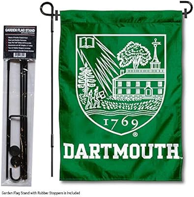 College Flags And Banners Co Dartmouth Big Green Crest Garden