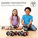 USA Toyz RC Cars for Kids Stunt Remote Control Car w/ Off Road RC Car Tires and 2 RC Car Batteries for Fast RC Cars for Adults + Kids