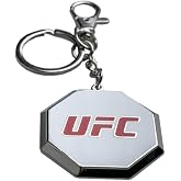 UFC Keychain Zamac Primary Logo Red &amp; Black, Small