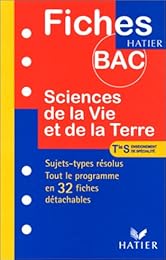 Sciences de la vie et de la terre, terminale S