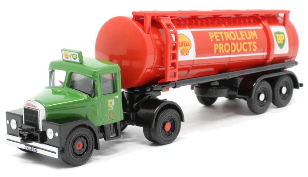 Oxford Diecast 1:76 Scammell Highwayman Tanker Shell/BP Collectable model 76SHT001