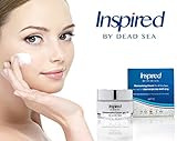 Inspired by Dead Sea Moisturizing Day Sun Protecting Cream SPF15 Anti Aging Combats Sagging Skin Caffeine Hyaluronic Acid Enriched Reduces Dry Skin Wrinkles Fine Lines for Face & Neck 50 ml/1.7fl.oz
