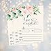 50 Floral Invitations, Pink Wedding Invites, Sweet 16, Rehearsal Dinner Invitations, Bridal Shower, Baby Shower, Bachelorette Party, Anniversary, Fill in, Housewarming