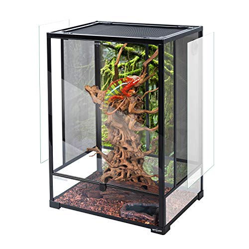 REPTI ZOO Tall Glass Terrarium