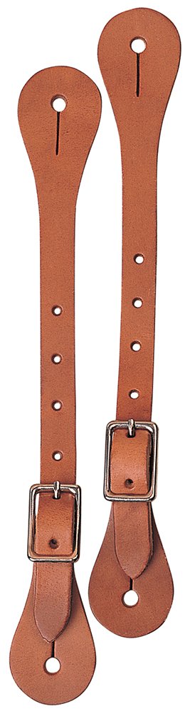Photo 1 of Weaver Leather Single-Ply Spur Straps , Russet