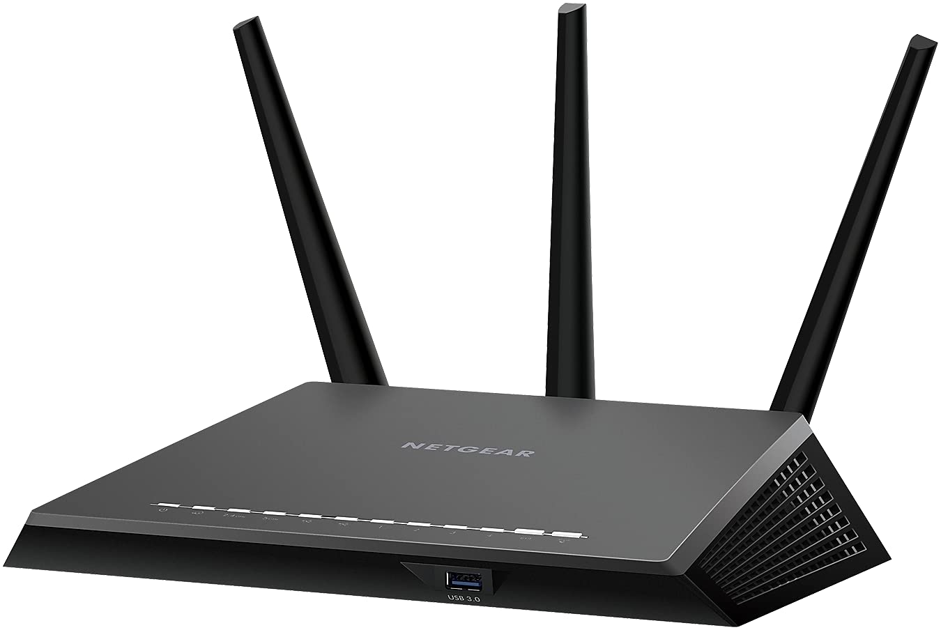 NETGEAR Nighthawk Smart Wi-Fi Router (R7000) - AC1900 Wireless Speed (Up to 1900 Mbps) | Up to 1800 Sq Ft Coverage & 30 Devices | 4 x 1G Ethernet and 2 USB Ports | Armor Security